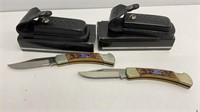 (2) FORD folding pocket knives