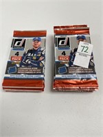 18 PACKS 2018 DONRUSS NASCAR CARDS SEALED