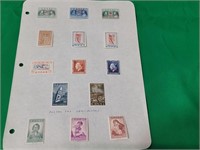Vintage Greek Stamps & Postal Tax Semi-Postals