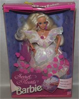Mattel Barbie Doll Sealed Box Secret Hearts 7902