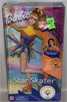 Mattel Barbie Doll Sealed Box Star Skater Olympics