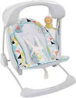 FISHER-PRICE DELUXE TAKE ALONG SWING & SEAT SIZE