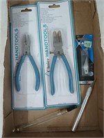 New narrow jaw breaking and grossing pliers, new