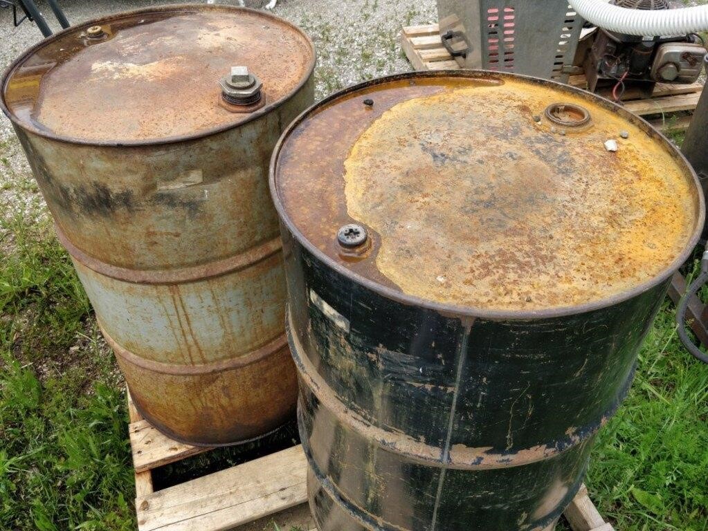 Steel Oil Or Gas Drums