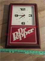 Dr. Pepper clock