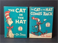 NICE Find**  1957 & 1958 Dr Seuss Hard Cover