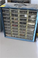 portable parts organizer with electrical parts