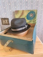 Resistol Fedora hat in box