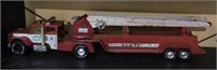 Older die cast Nylint fire truck with ladder