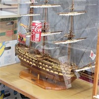 San Jaun Napomuceno ship model.