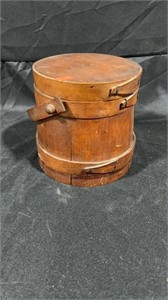 Small Wooden sugar Bucket with Lid