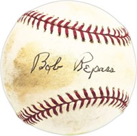 Bob Repass Autographed Basebal Beckett BAS