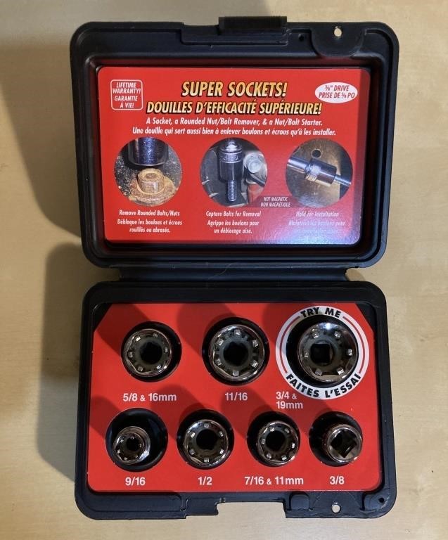 Grip-Tite Super Sockets Set