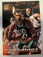 Celtics Robert Parish Signed Card with COA