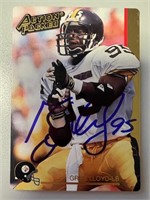 Steelers Greg Lloyd Signed Card with COA