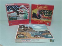 3 jigsaw puzzles - complete