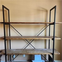 Modern Industrial Style Shelf Unit