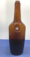 Vintage Brown Bottle 21.5” h