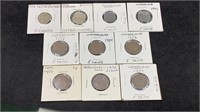 (10) 5 Cents Netherlands World / Foreign Coins