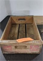 Wooden 7-Up Crate