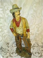 Polynesian wood cowboy decor