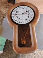 Howard Miller Oak Clock