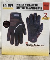 Holmes Men’s Winter Work Gloves Medium