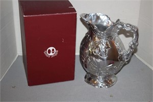 ARTHUR COURT BUTTERFLY PITCHER WITH BOX