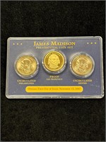 James Madison Presidential Coin Set