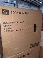 6-Pack Solar Path Lights