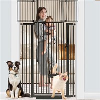 71 Tall Pet Gate  Baby & Small Cat Door