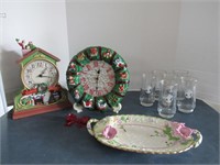 Avon Musical Christmas Clocks - Platter NO SHIP