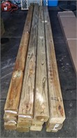 Pressure Treated Fence Posts & Lumber