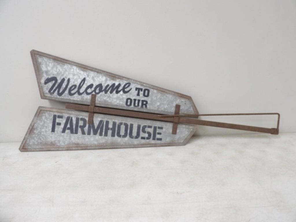 Welcome to our house Wall Hanging 40.5x15.75