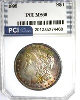 1898 Morgan MS66 LISTS $700