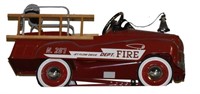 Fire Dept. Pedal Car Fire Truck "Jet Flow Drive"