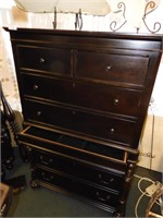 PAULA DEEN SIGNATURE WALNUT LARGE CHEST