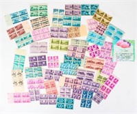 Stamps 50 3¢ Commemorative Plate Blocks