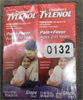 Children’s Tylenol for Pain and Fever Grape