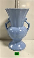 Fab Vtg Rum Rill Blue Vase