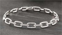 1.5CT Luxury Natural Diamond Bracelet 18K Gold