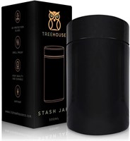 Stash Jar Smell Proof Container (500mL) for Herbs