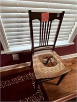 Antiques Cane Bottom Chair