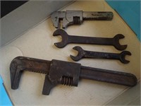 Ford Wrenches & Various Pipe Wrenches