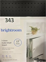 Brightroom 1 door cube shelf insert