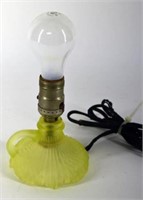 Uranium Or Vaseline Glass Finger Lamp