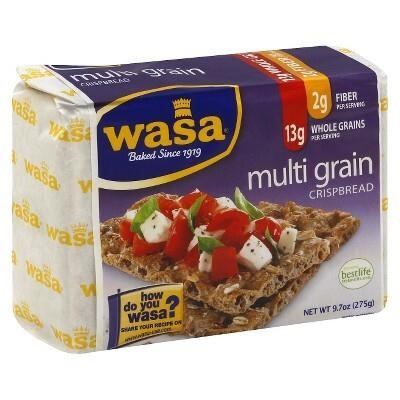 (12 Pack)Wasa Multi Grain Crispbread - 9.7oz