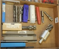 flat lot to include mostly single bit end mill