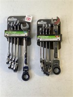 Pitts 5pc Flexhead Combo Wrench Set Metric & SAE