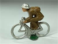 MANOIL LEAD MILITARY SOLDIER ON BICYCLE